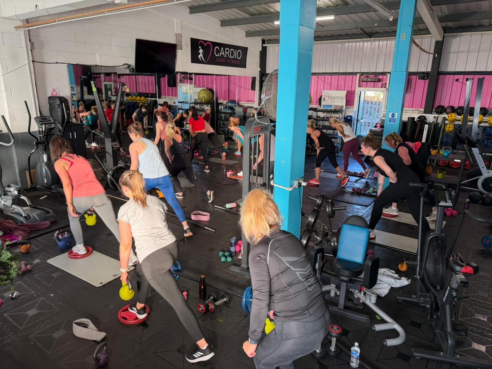 KettleFit class at Cardio Core Fitness
